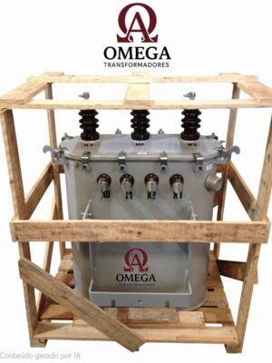 Transformador a óleo 15KVA - 13.8kv - 380\220v - Omegatransformadores