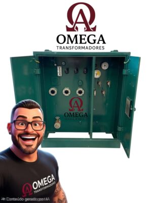 Transformador Pedestal 15KVA - 13.8kv - 380\220v - Omegatransformadores
