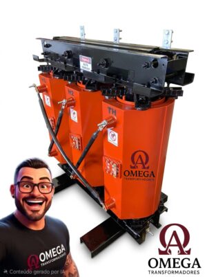 Transformador a Seco 15KVA - 13.8kv -380\220v - Omegatransformadores